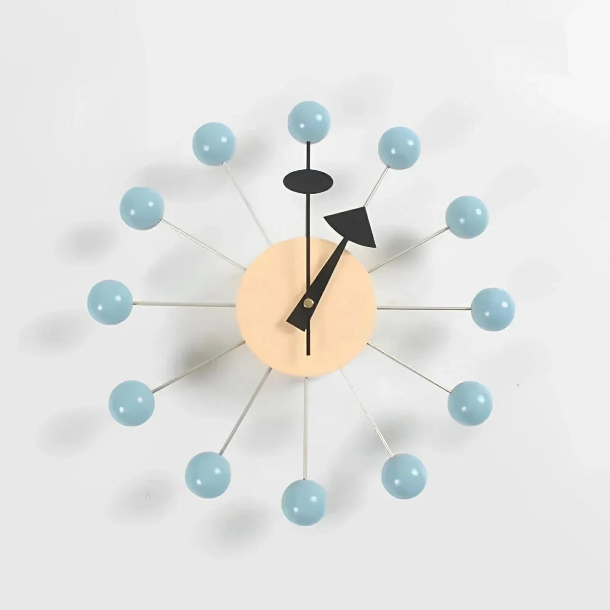 Decoratieve Wandklok Met Metalen Design 32 cm 4