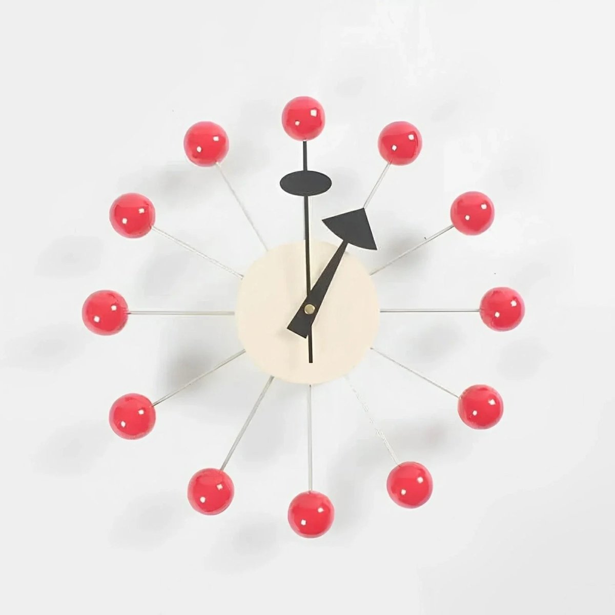 Decoratieve Wandklok Met Metalen Design 32 cm 5