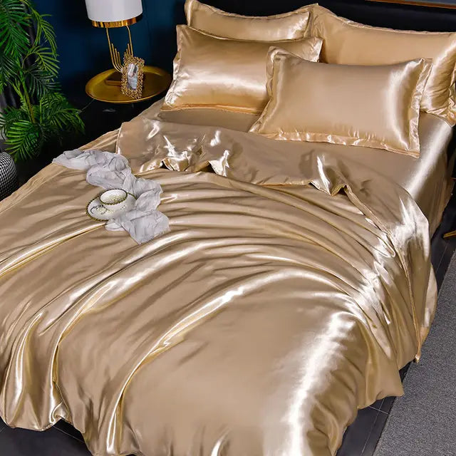 Dekbedovertrek 240x220 Luxe Satijn Zijdezacht 11