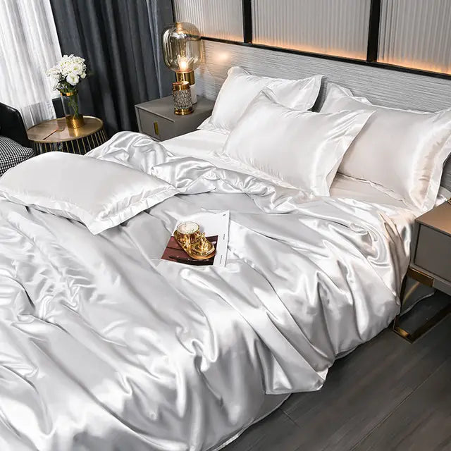 Dekbedovertrek 240x220 Luxe Satijn Zijdezacht 9