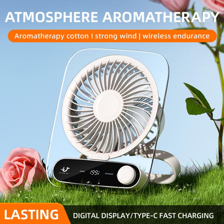 Desktop Ventilator 199 Snelheden Met Ingebouwde Aromatherapie 1
