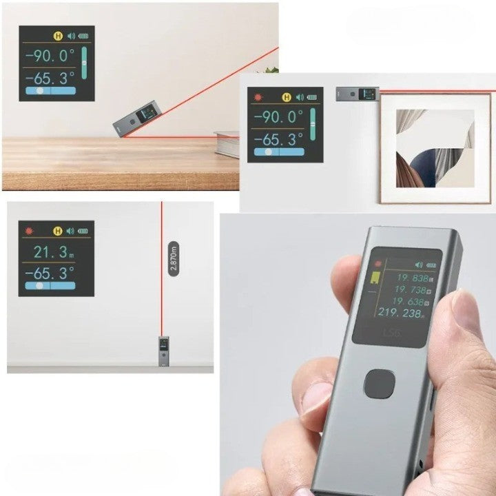 Digitaal Mini Lasermeetinstrument Compact Draagbaar 2