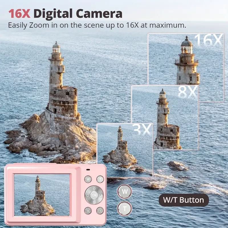Digitale Camera Retro Stijl met Moderne Functies 4