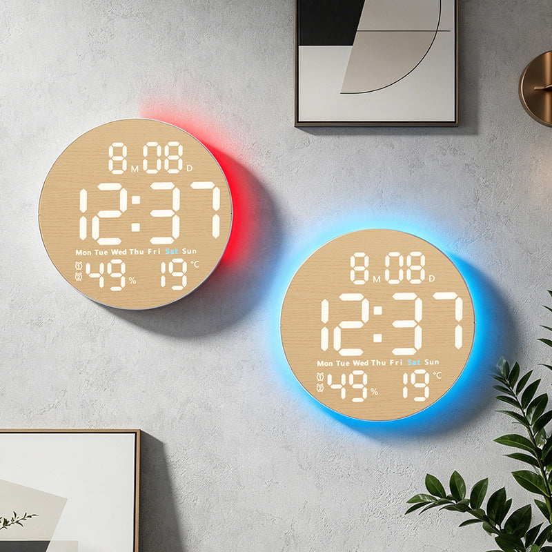 Digitale Houten Wekker Modern Design 3