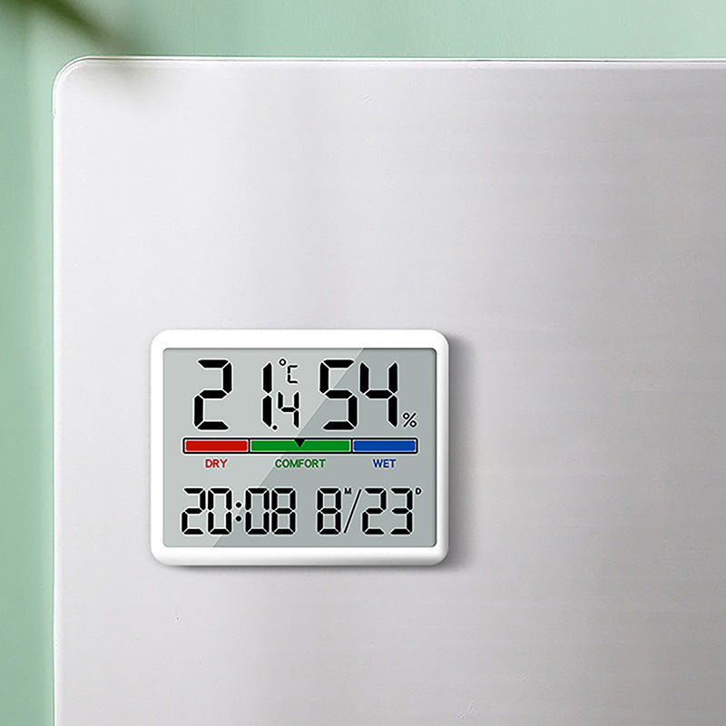 Digitale Hygrometer Klok met Temperatuurweergave 1