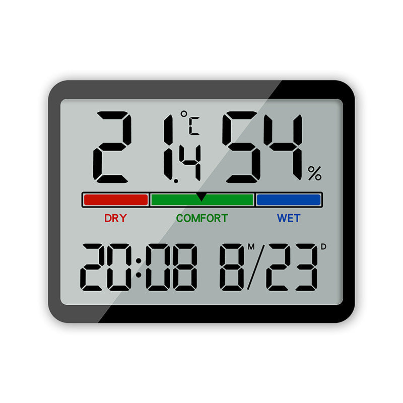 Digitale Hygrometer Klok met Temperatuurweergave 5