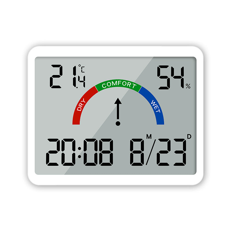 Digitale Hygrometer Klok met Temperatuurweergave 6