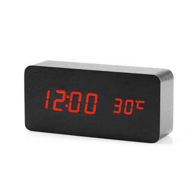 Digitale LED Wekker met Spraakbesturing en Modern Design 14