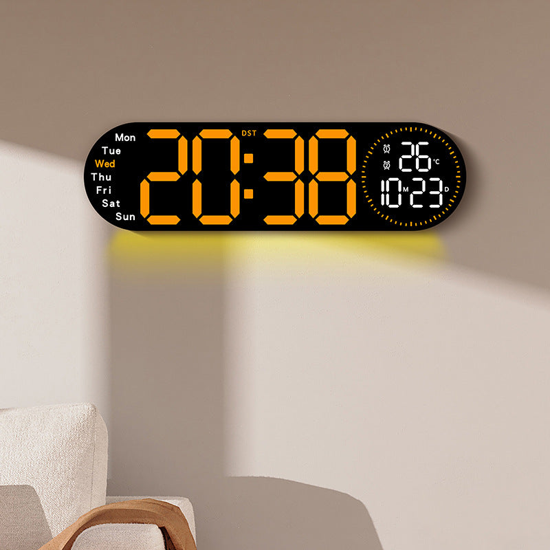 Digitale Multifunctionele Wekker Met Temperatuur- En Weerweergave 3