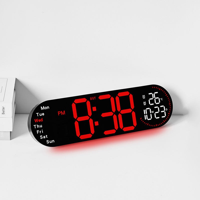 Digitale Multifunctionele Wekker Met Temperatuur- En Weerweergave 4