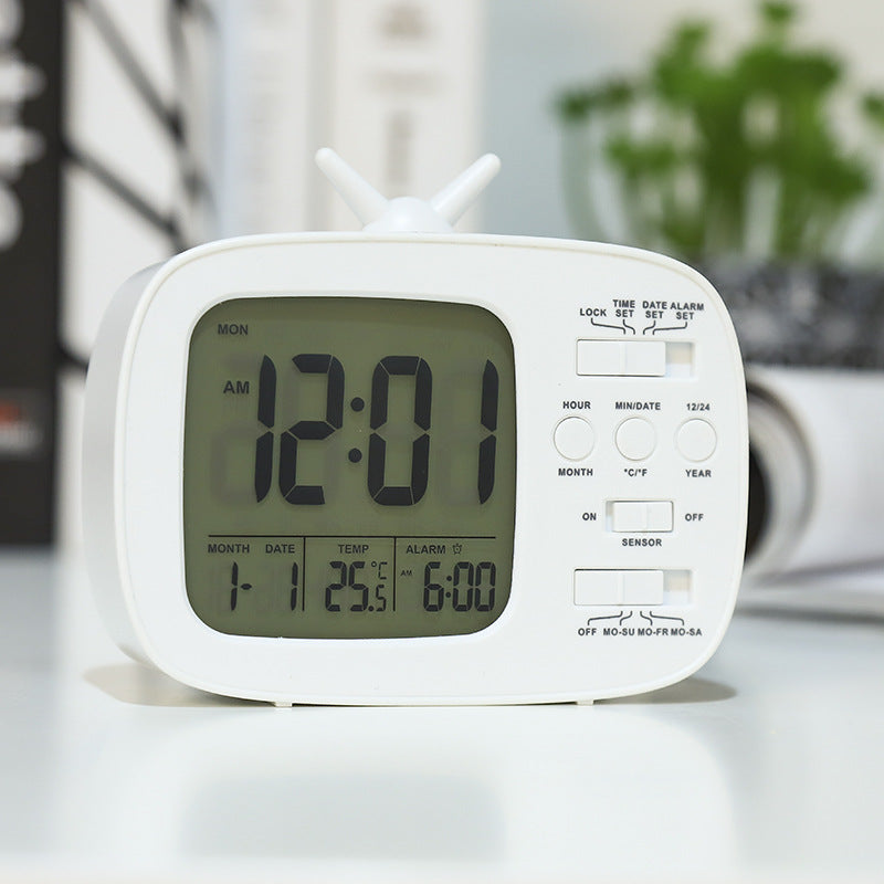 Digitale Thermometerklok Met Alarmfunctie Voor Dames en Heren 1