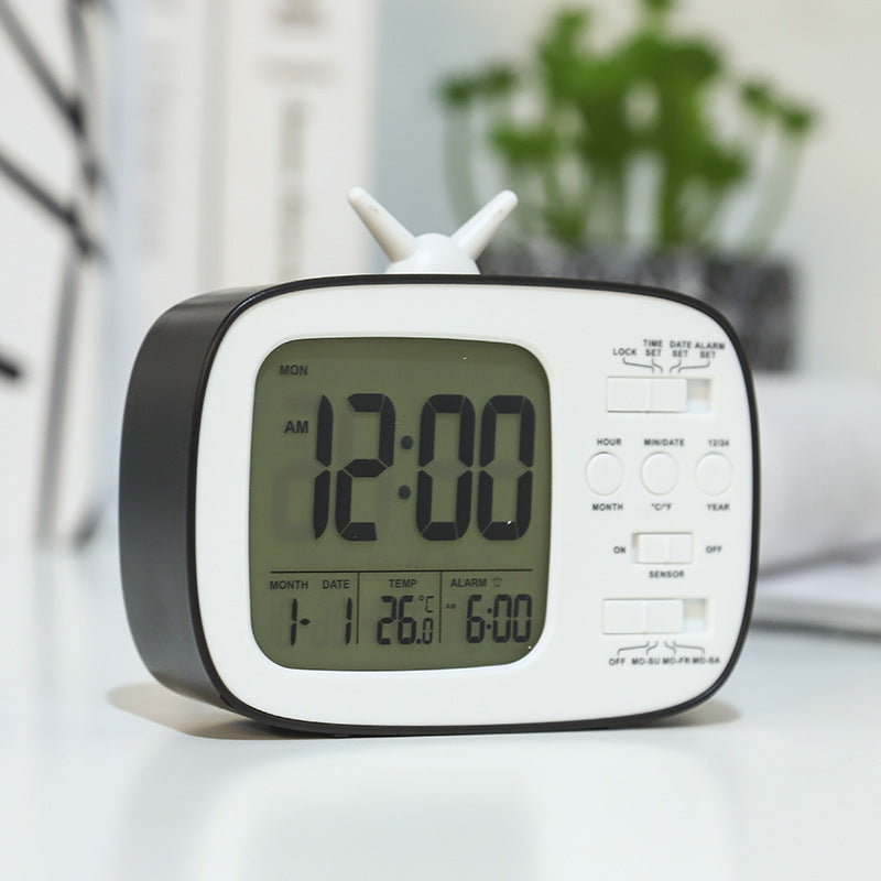 Digitale Thermometerklok Met Alarmfunctie Voor Dames en Heren 2
