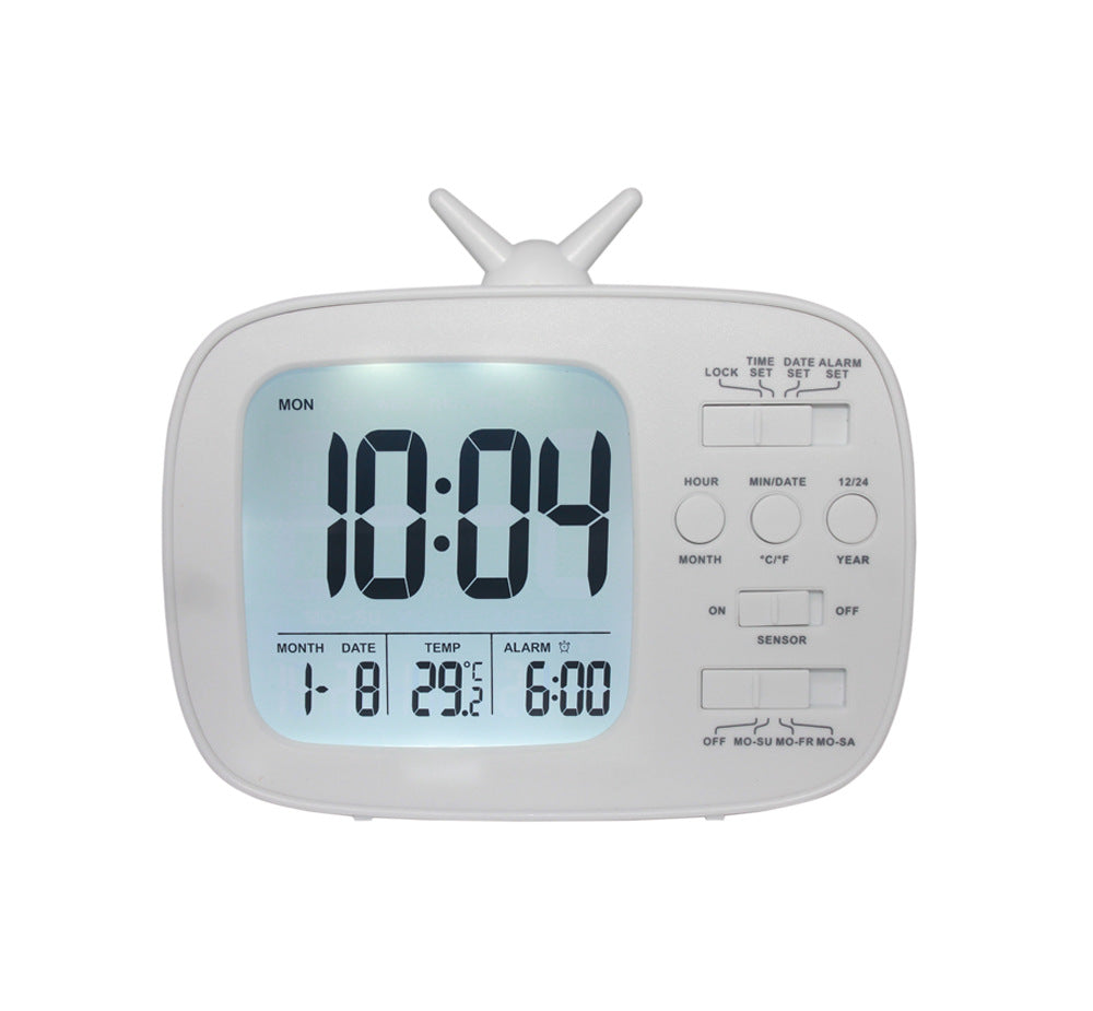 Digitale Thermometerklok Met Alarmfunctie Voor Dames en Heren 6