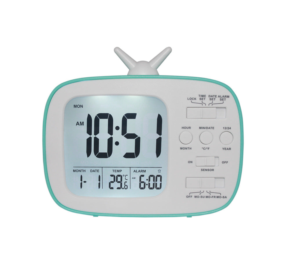 Digitale Thermometerklok Met Alarmfunctie Voor Dames en Heren 9