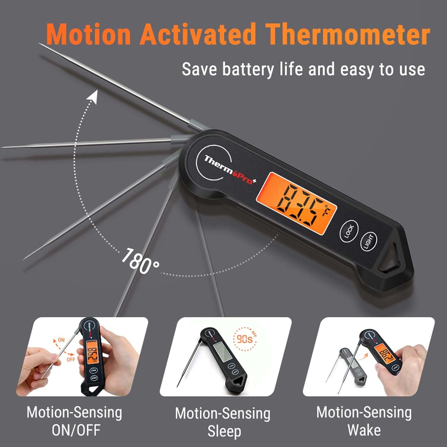 Digitale Vleesthermometer voor Grillen en Koken 7