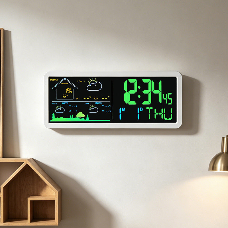 Digitale Weer- en Wekker Met Hygrometer Multifunctioneel 1
