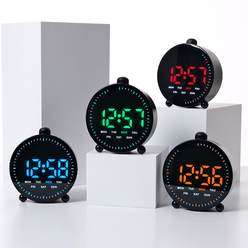 Digitale Wekker Bureauklok Met Groot LED-Display 4