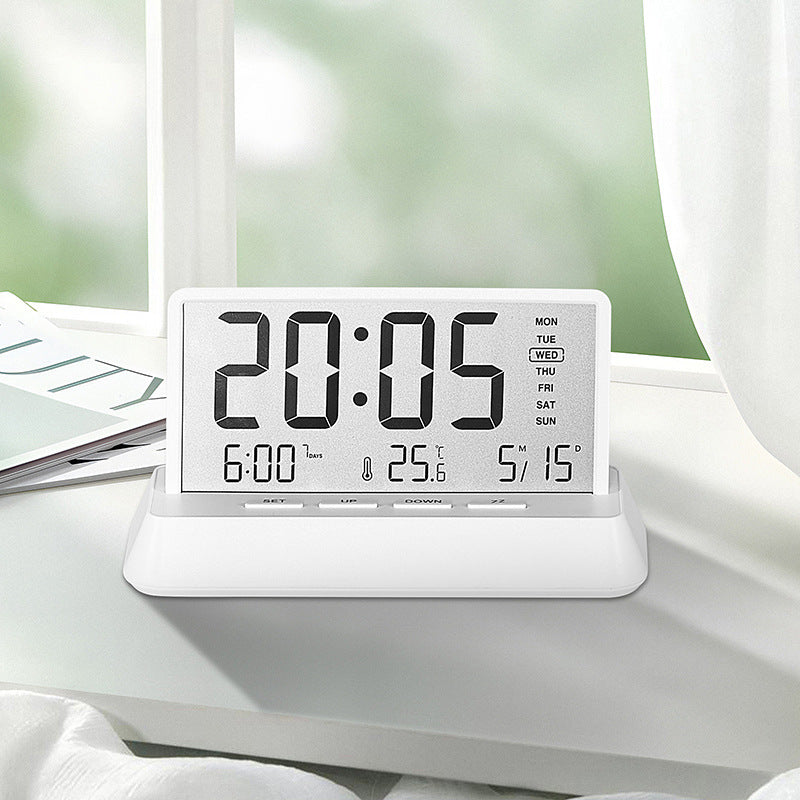 Digitale Wekker Compact Met Groot Display 4
