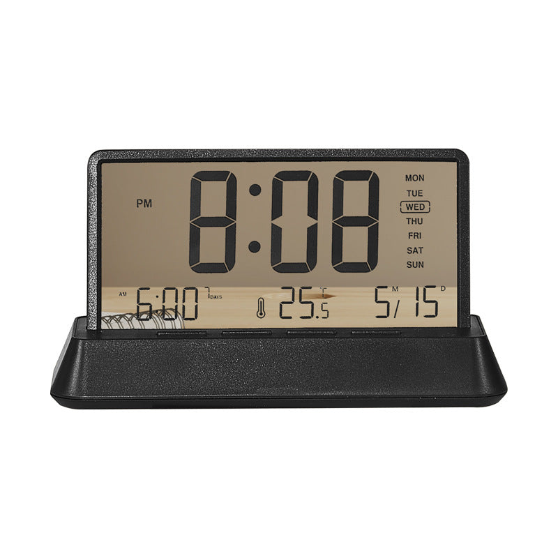 Digitale Wekker Compact Met Groot Display 6