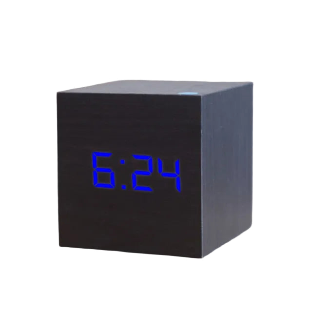 Digitale Wekker CubeGlow Met Multifunctioneel Display - Modern En Compact Design 1
