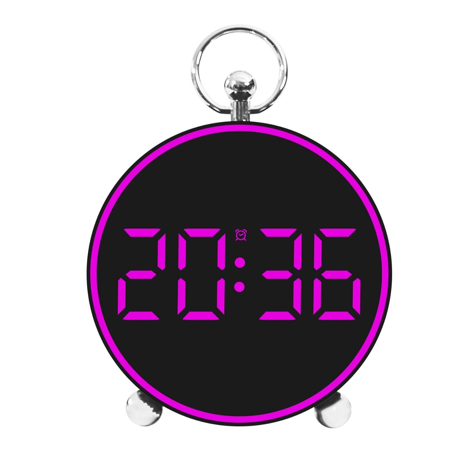 Digitale Wekker Met LED-Display Modern Design 0
