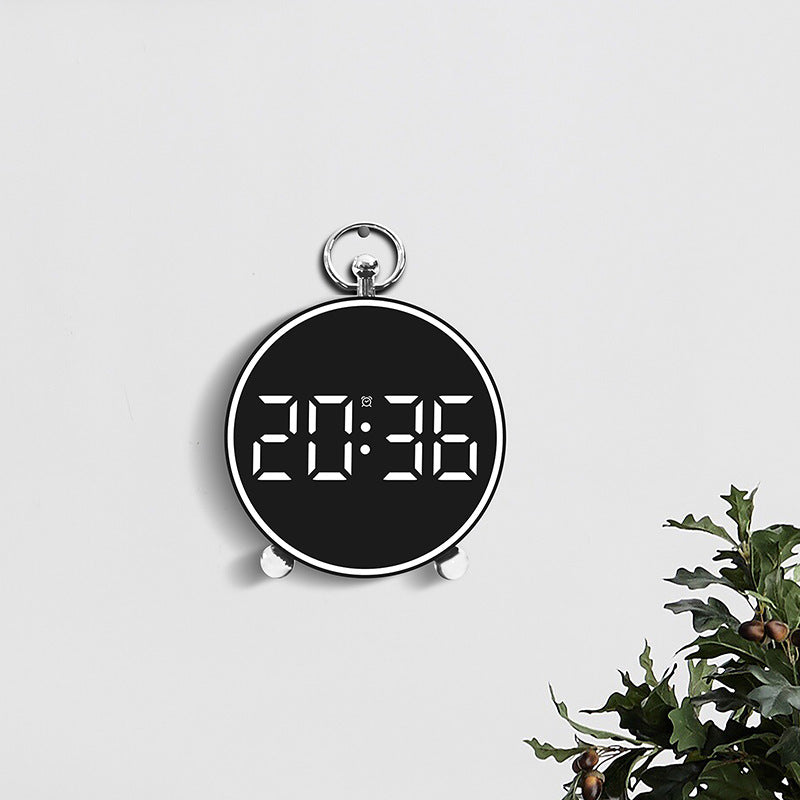Digitale Wekker Met LED-Display Modern Design 2