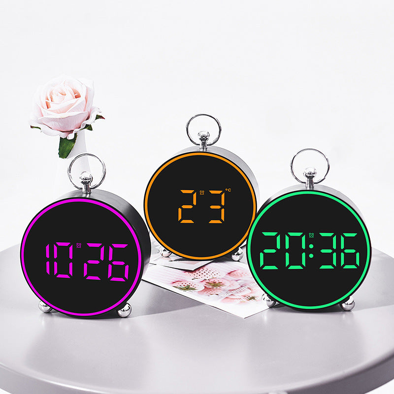 Digitale Wekker Met LED-Display Modern Design 3