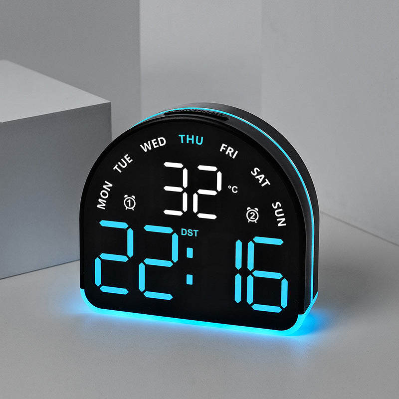 Digitale Wekker Met Temperatuur- En Weekdagweergave Voor Dames En Heren 1