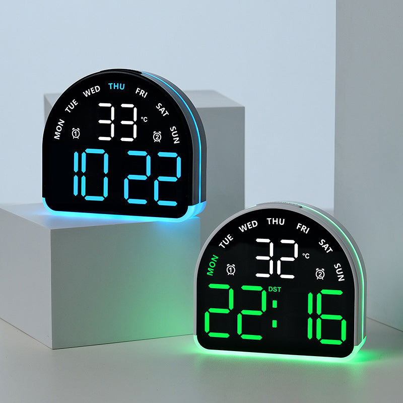 Digitale Wekker Met Temperatuur- En Weekdagweergave Voor Dames En Heren 4