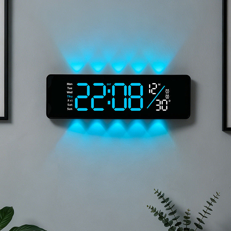 Digitale Wekker Met Weekdag- En Temperatuurweergave 3