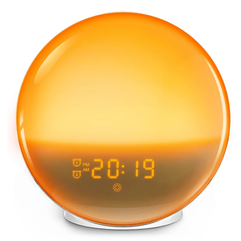 Digitale Wekker met Zonsopgangsimulatie en Natuurgeluiden 8