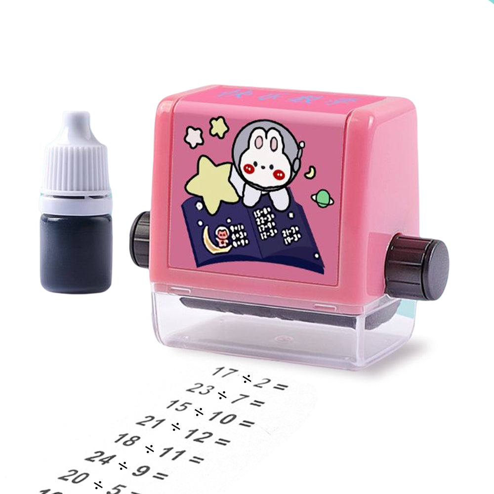 Digitale Wiskundestempel Voor Basisschoolleerlingen Met Verstelbare Cijfers 10