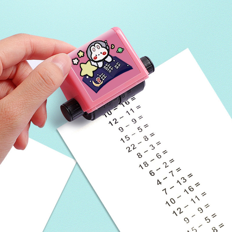 Digitale Wiskundestempel Voor Basisschoolleerlingen Met Verstelbare Cijfers 5