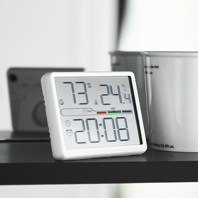 Digitale thermo-hygrometer wekker multifunctioneel 3