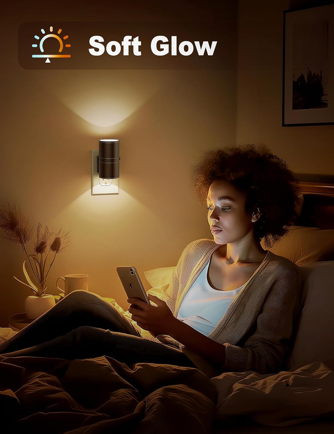 Dimbaar LED Nachtlampje voor Slaapkamers en Gangen 5