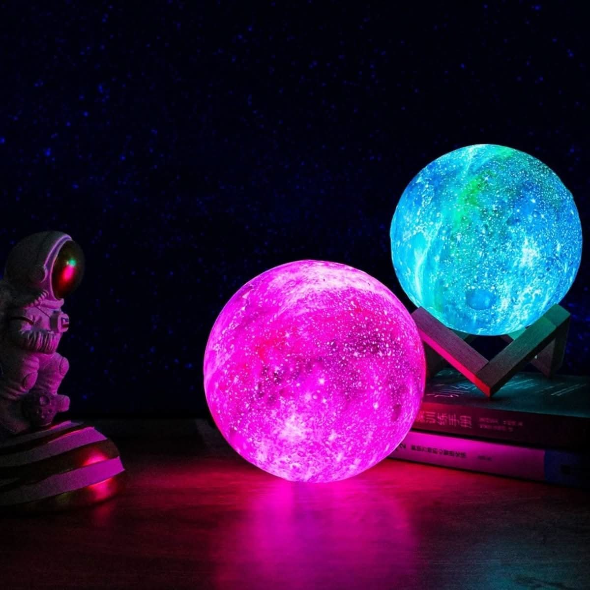 Dimbare LED Tafellamp met Maanlicht Effect 5