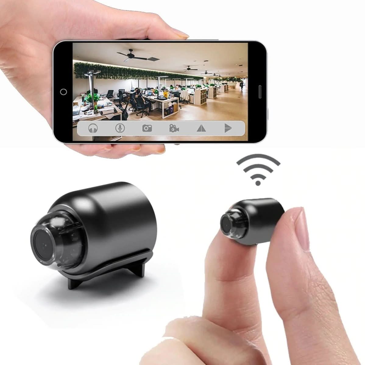 Draadloze Camera met Nachtzicht voor Bewaking 1