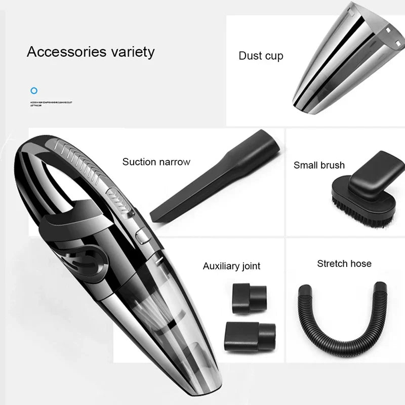 Draadloze Handstofzuiger Cycloon met Multifunctionele Accessoires 4