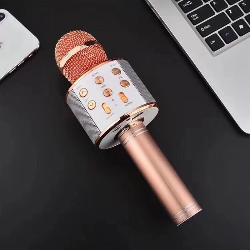 Draadloze Karaoke Microfoon voor Dames en Heren 0