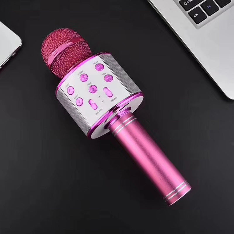 Draadloze Karaoke Microfoon voor Dames en Heren 4