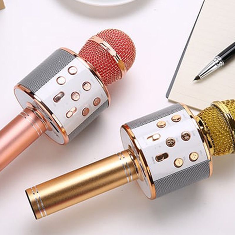Draadloze Karaoke Microfoon voor Dames en Heren 7