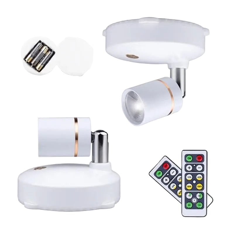 Draadloze LED-Spot met Afstandsbediening voor Flexibele Verlichting 1