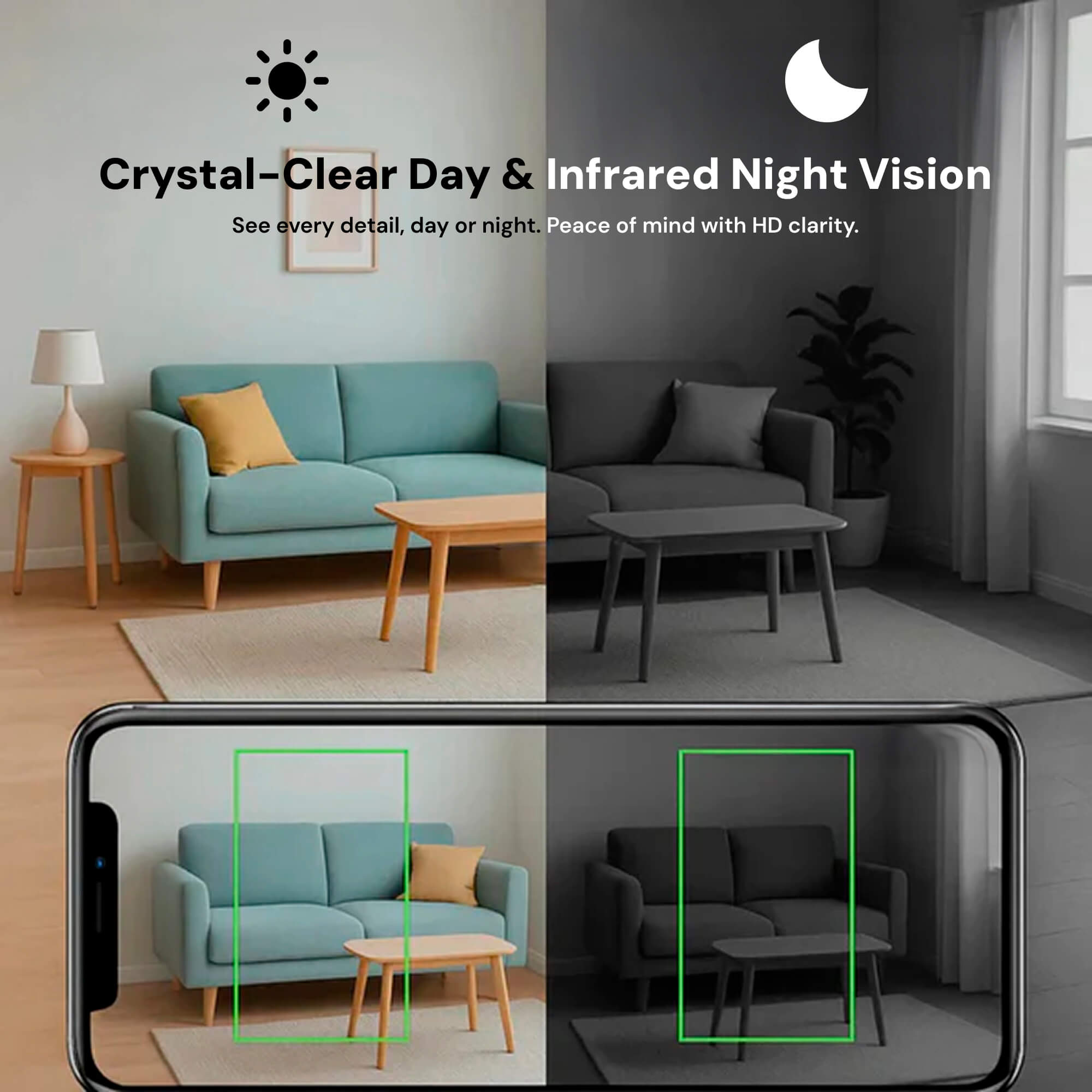 Draadloze Mini Camera met Nachtzicht en Bewegingsdetectie 2