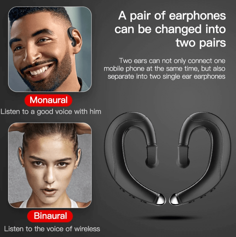 Draadloze Oortelefoon Voor Actieve Gebruikers Met Externe Luidspreker 2