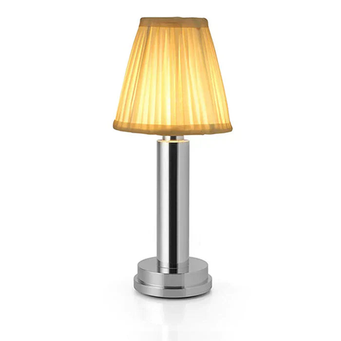 Draadloze Tafellamp Minimalistisch Ontwerp Oplaadbaar Goud 9