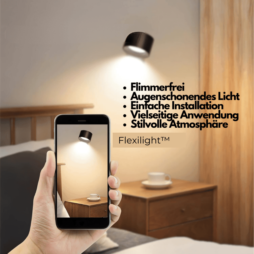 Draadloze Wandlamp 360° Verstelbaar 5