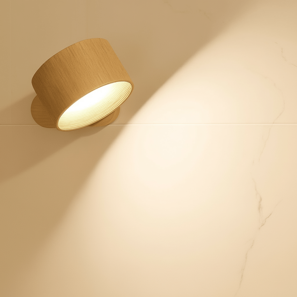Draadloze Wandlamp Scandinavisch Design Met Afstandsbediening Voor Binnengebruik 5