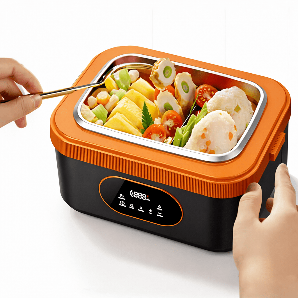 Draadloze Zelfverwarmende Lunchbox Voor Werkdagen Met Timer 1000ml 5