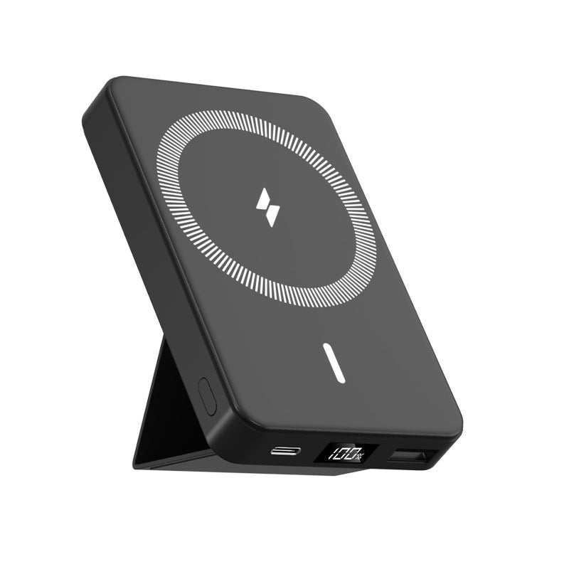 Draadloze oplader met verstelbare standaard en LED-display 5