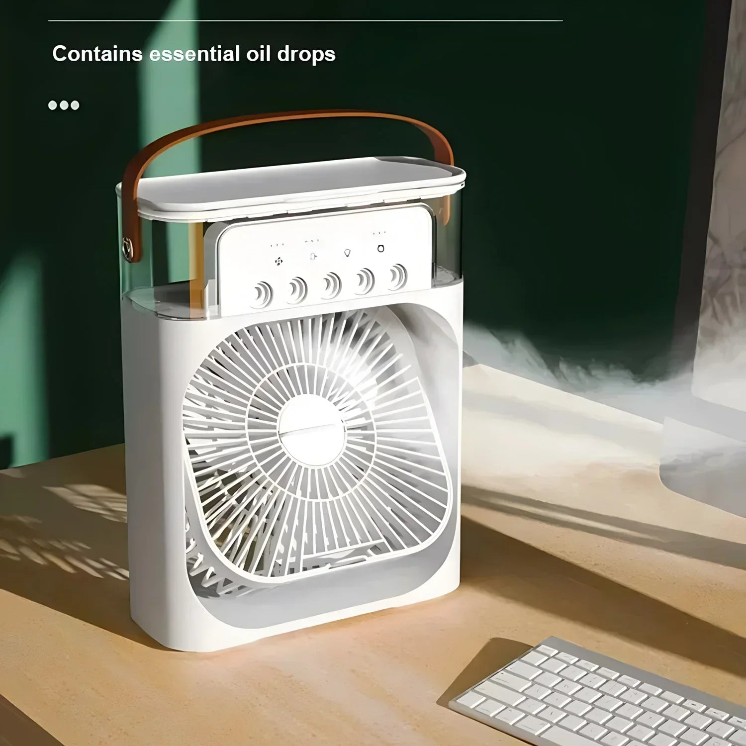 Draagbare 3-in-1 Aircooler met Ventilator en Luchtbevochtiger 4